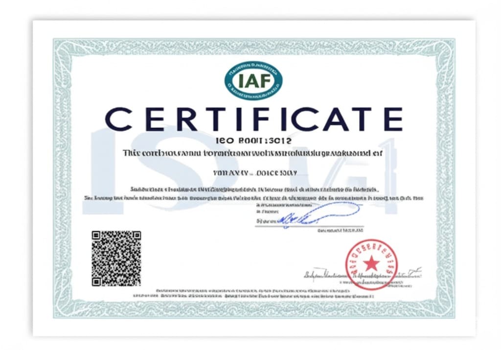 ISO 14001:2015 Certificate