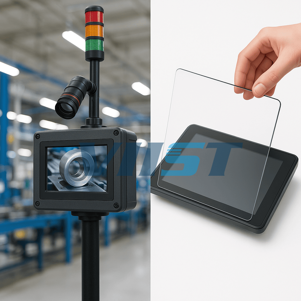 HMI Device Display Coverglasses