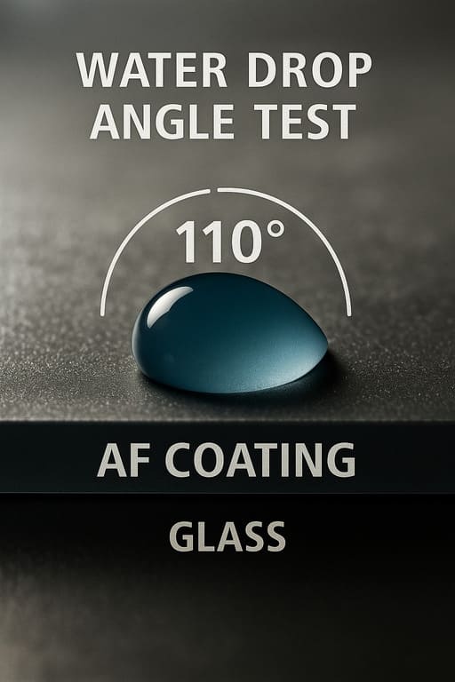 Water Drop Angle Test water drop angle test measurement tool