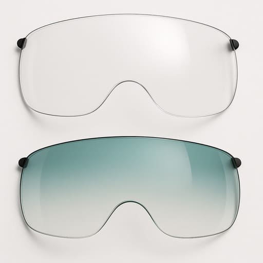 Goggle Design DFM designer reviewing polycarbonate windproof goggle CAD design